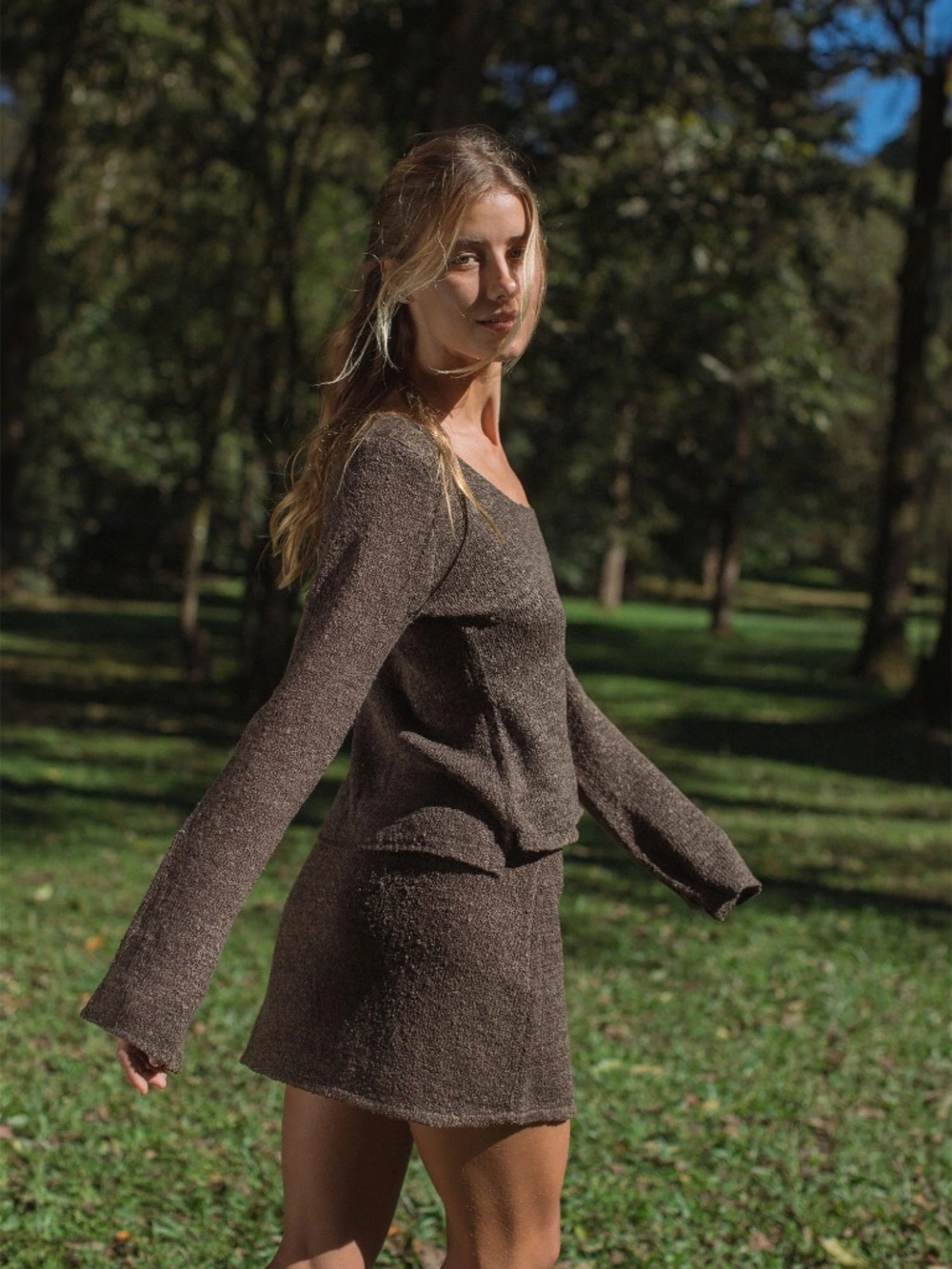 ISO Indigo Luna Paloma Top & Skirt Set in Truffle! *NOT FOR SALE*